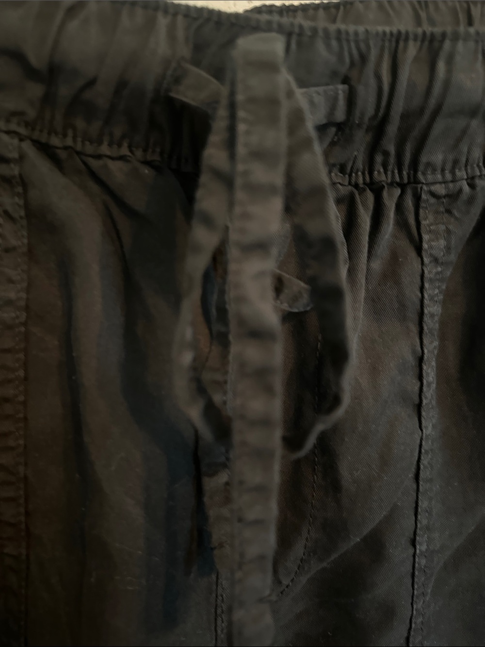 Sanctuary Black Straight-Leg Drawstring Pants - Picture 2 of 9